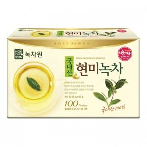 녹차원 국내산 현미녹차 100T