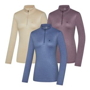 콜핑 여성 하이쿨 집업 긴팔 등산 티셔츠