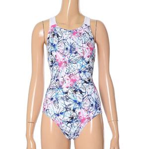 [티막]고탄력 여성 실내 수영복UKP0158WH