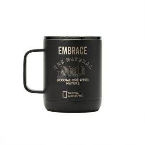 내셔널지오그래픽 N235AET040 시그니쳐 타이디 머그컵 400 BLACK