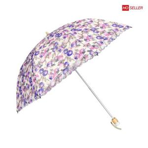 홀릭메이커 여자 양산 HODR063 과일 패턴 수동 접이식