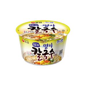 농심 멸치 칼국수 사발 16개