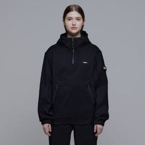 내셔널지오그래픽 N241UFT940 우븐 트레이닝 후디 아노락 CARBON BLACK