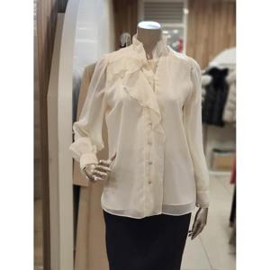 미니멈 세이브존01 미니멈 러플 디테일 블라우스 MYAGWB1100