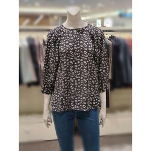 [트리아나] 소고 칠부소매 나염블라우스AH2BA07