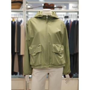 S쏠레지아 세이브존07 인조가죽 후드 점퍼 SOO3XJP010