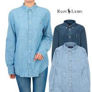 [폴로랄프로렌]폴로 랄프로렌 보이즈 포니 로고 데님 셔츠