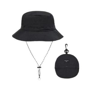 [라일리] Rly 휴대용 버킷햇 접이식 방수 수납 블랙
