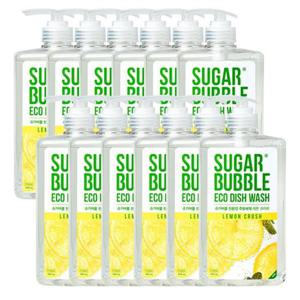 슈가버블 에코 주방세제 레몬크러쉬 940ml x12