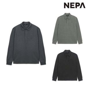 [네파]7K75269 남성 겨울 등산 캠핑 카라 울라이크 기모 폴로 긴팔 티셔츠
