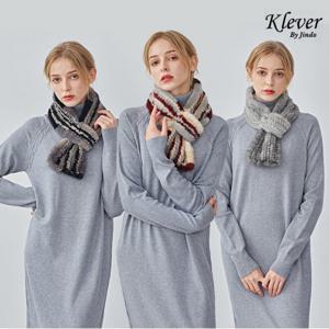 [진도]진도 Sheborn 밍크 니팅 머플러 (K4W1AM63_)