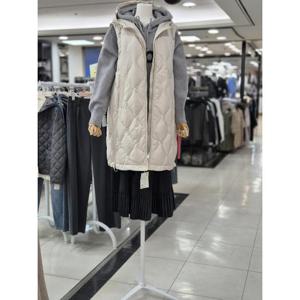 밀스튜디오 세이브존04 롱 퀼팅 오리털 패딩조끼 LQAPVR100