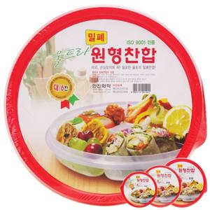 울트라 원형찬합 대6칸