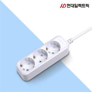 현대 접지 3구 3M 멀티탭 (16A)