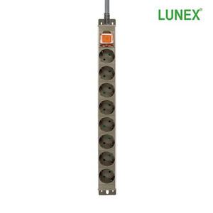 루넥스 8구 5M 화재예방 자동소화 알루미늄 멀티탭
