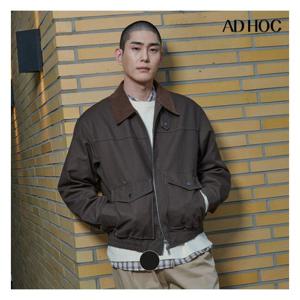 [애드호크]남성 칼라 배색 아웃포켓 점퍼(HAAUJ17)