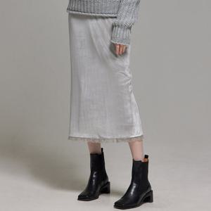 [매긴]레이스배색벨벳스커트_PBMF4W1SK8090