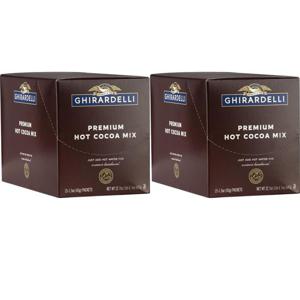 해외배송 Ghirardelli 기라델리 프리미엄 핫코코아 믹스 43g 15입 2박스 Hot Cocoa Mix