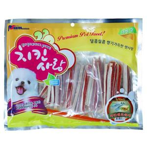 강아지 간식 치킨샌드위치 400g 1P 반려견 애견 영양
