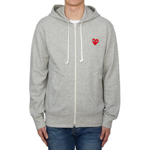 꼼데가르송 레드와펜 후드 집업 AX T168 051 1 (남여공용)