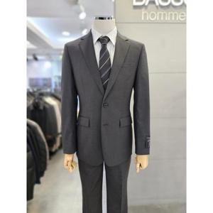 바쏘옴므 세이브존03 바쏘옴므 25S/S 차콜그레이 울혼방 솔리드 스트레치 싱글수트 WSAGZ1JT04ACHA