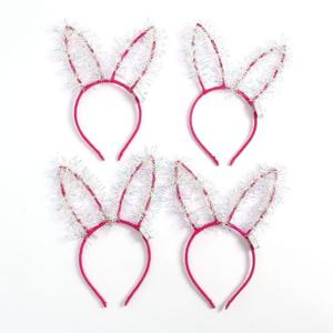 가면 머리띠 트윙클 LED 토끼 4p세트 콘서트