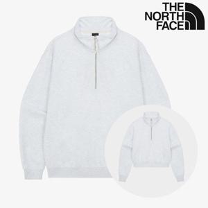 노스페이스 NM5MR01A 남여 코어 하프 반집업 기본 맨투맨 KR