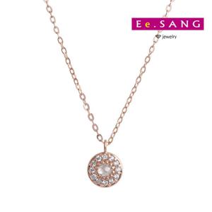 14k 4월 탄생석 천연 다이아목걸이 14k목걸이