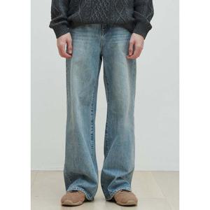 [플랙진] 에센셜 와이드 데님팬츠 PJTF5STK055