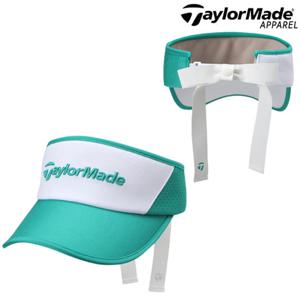 [테일러메이드] 25년 S S 여성용 골프 컬러블럭 리본 바이저 TWHVO6624 804(그린)