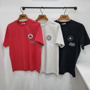 [지프]와펜 프린트 반팔티셔츠 JQ2TSU218_JK