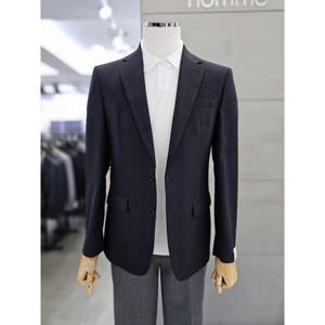 바쏘옴므 세이브존03 바쏘옴므 25 여름 네이비 스판 캐주얼 블레이져 자켓 WSAGZ2JK61ANYA