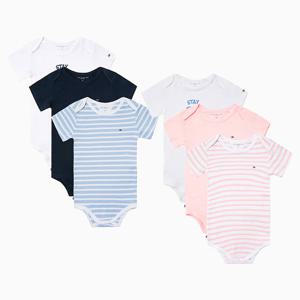 [공식][타미힐피거] [베이비/기프트 박스] 바디 수트 3PACK 2종 택1 (T42F1NKO220BT1)