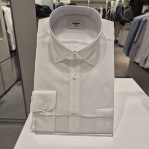 [레노마] 구김없는 경량폴리 솔리드 일반핏긴팔남자셔츠ROSSG1004화이트