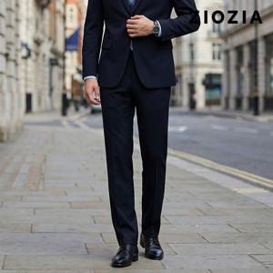 [지오지아] 트윌조직 네이비 데일리 정장팬츠 (ABD5SP1401_DNV)