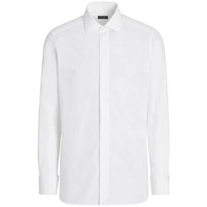 25 FW Zegna 트로페오 실크 이브닝 셔츠 601950A69MCZRM TP432164132