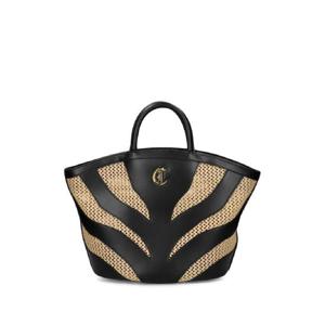 25 FW 저스트 카발리 로고 장식 토트 백 78RA4BP2ZSB98 TP437227821