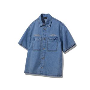 [지프]공용 반팔 데님셔츠(JQ2SHU751)