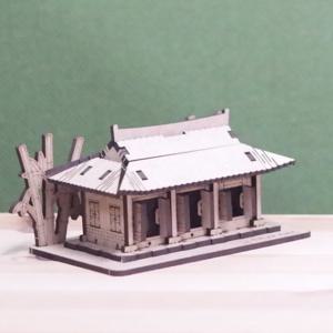 아트박스/퍼즐이야기 3D나무퍼즐 신사임당 오죽헌 모형 만들기