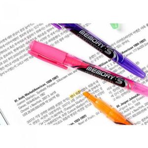 아트박스/모나미 모나미 메모리에스 형광펜 (주황)