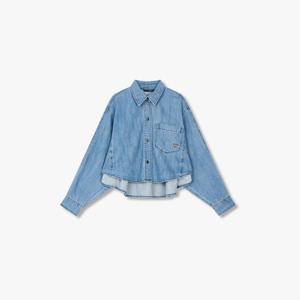 [지컷]스몰 로고 데님 셔츠(7255355105)