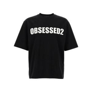 디스퀘어드2 반팔 티셔츠 S74GD1478D20033900 White Black