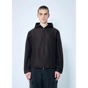 25 FW 프라다 남성 실크 후드 재킷 pra0159035brn