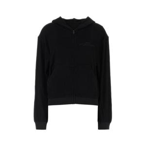 발렌시아가 후드 티셔츠 806736TRVW2 1000 Black