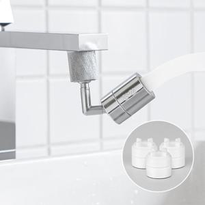 [무케] 해피달링_720도 각도조절 세면대 수도꼭지 워터탭 프로 +필터 3p 세트