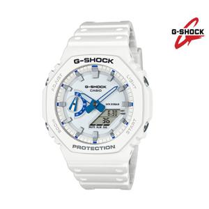[지샥]GA-2100HDS-7ADR JJ 지얄오크 해변시리즈 블루&화이트 터프니스 방수시계