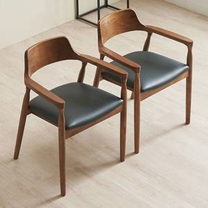 미스틱 식탁의자 방석형 참죽나무원목