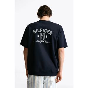 [타미힐피거종합관] 남성 그래픽 반팔 스웨트 셔츠 (T12F6TPO015MT2 DW5)