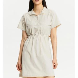 뉴발란스 프로즌 우븐 스트레치 카라형 반팔 원피스 BB NBNKE3W612 35