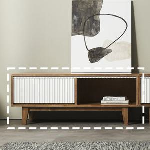 G4133 템바보드 원목 수납 거실장 1200 1color